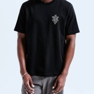 Reigning Champ Black Graphic T-Shirt